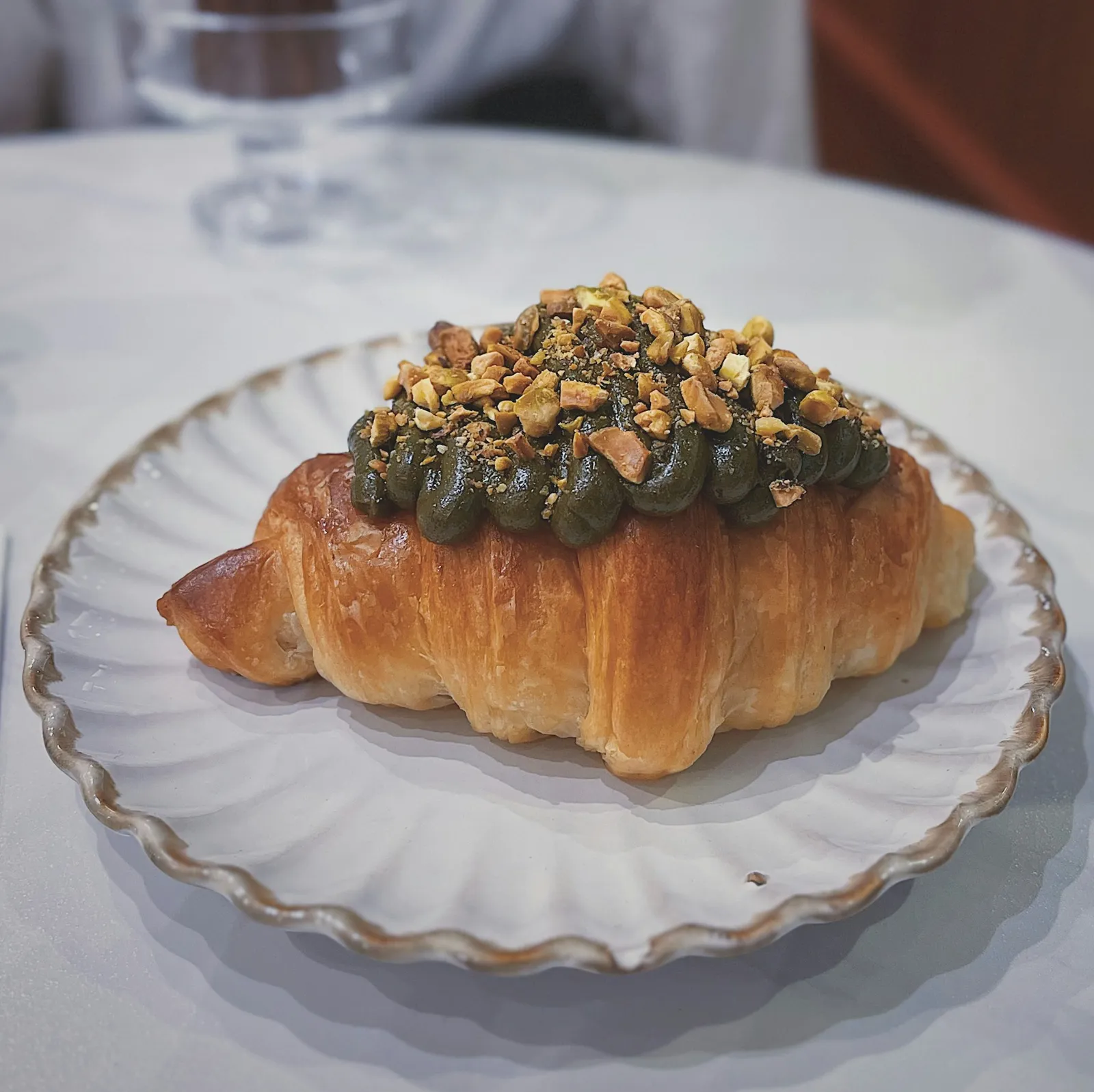 Croissant de pistacho